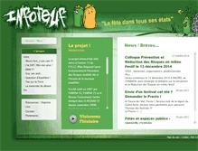Tablet Screenshot of infoteuf.org